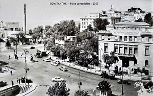 CONSTANTINE - PLACE LAMORICIERE - 1955